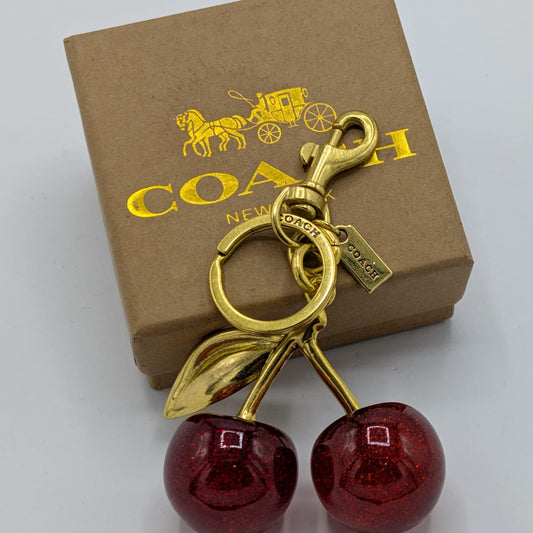 Coach | Cherry Charm (With logo & box)